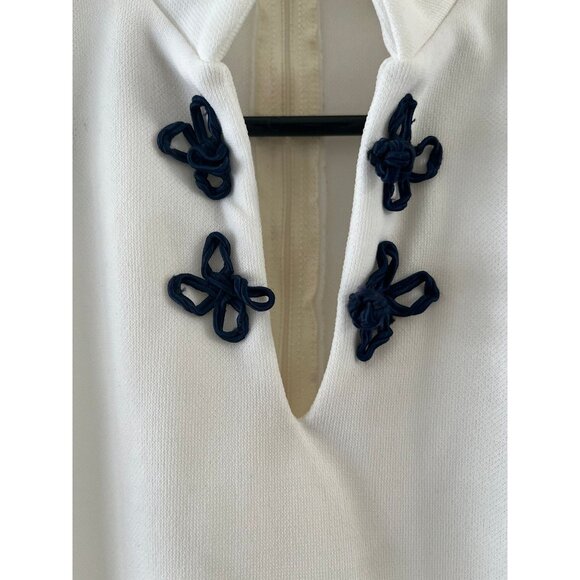 Vtg 1970's Tennis Dress By Saks Fifth Avenue Active Sportswear Size 14 White - Picture 7 of 8